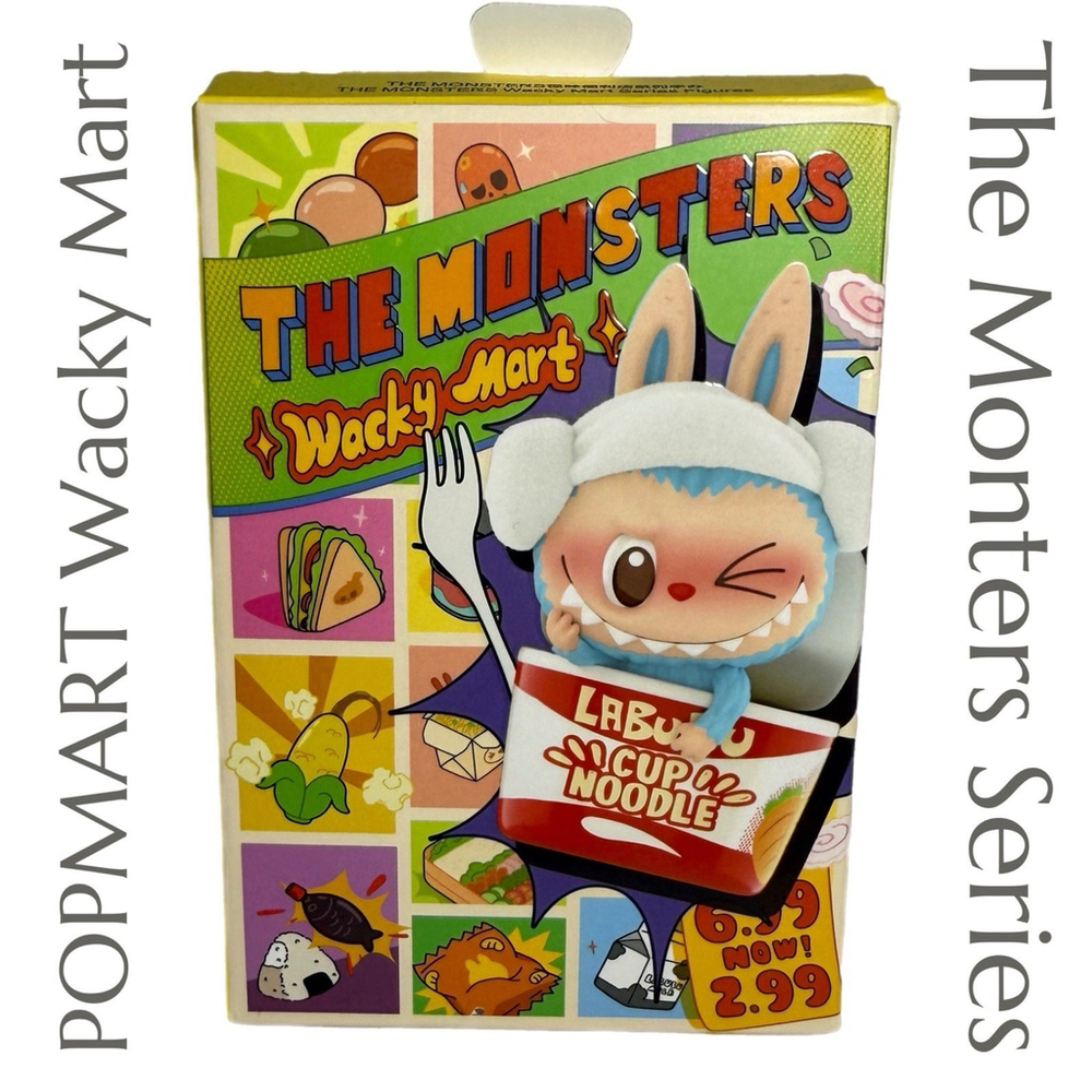 POP MART LABUBU The Monsters‎ “Canned Sardines” “Wacky Mart Series” | Authentic